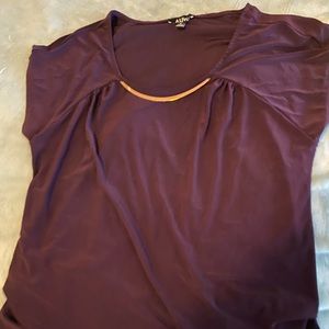 Stylish Working Profess. Attire - Purple Blouse